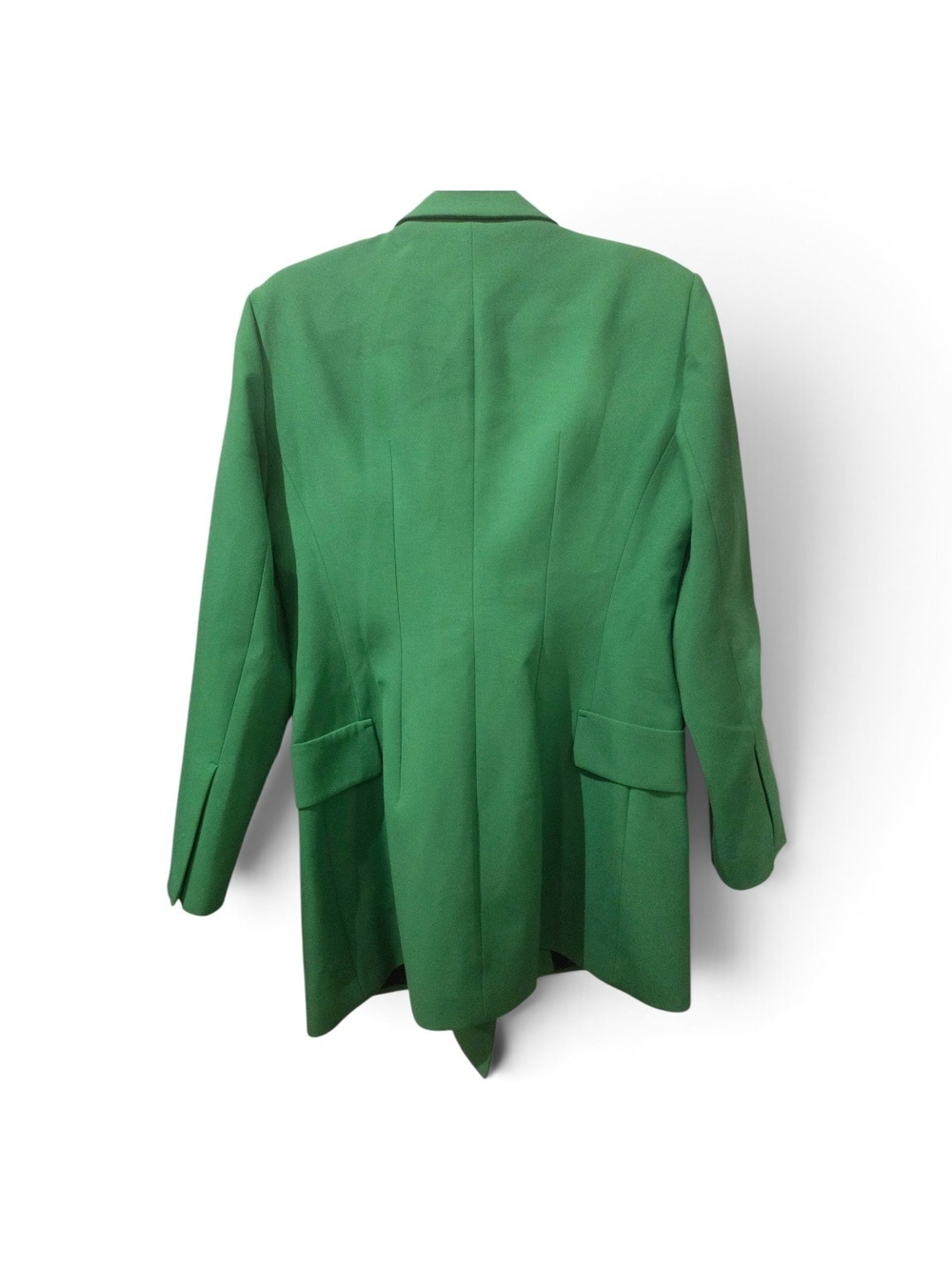 NWT Zara Green Tailored Blazer XL - Picture 2 of 10